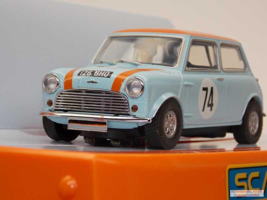 Austin Mini Cooper S Goodwood 2018 Gulf Edition Nick Riley & Gabriele Tarquini