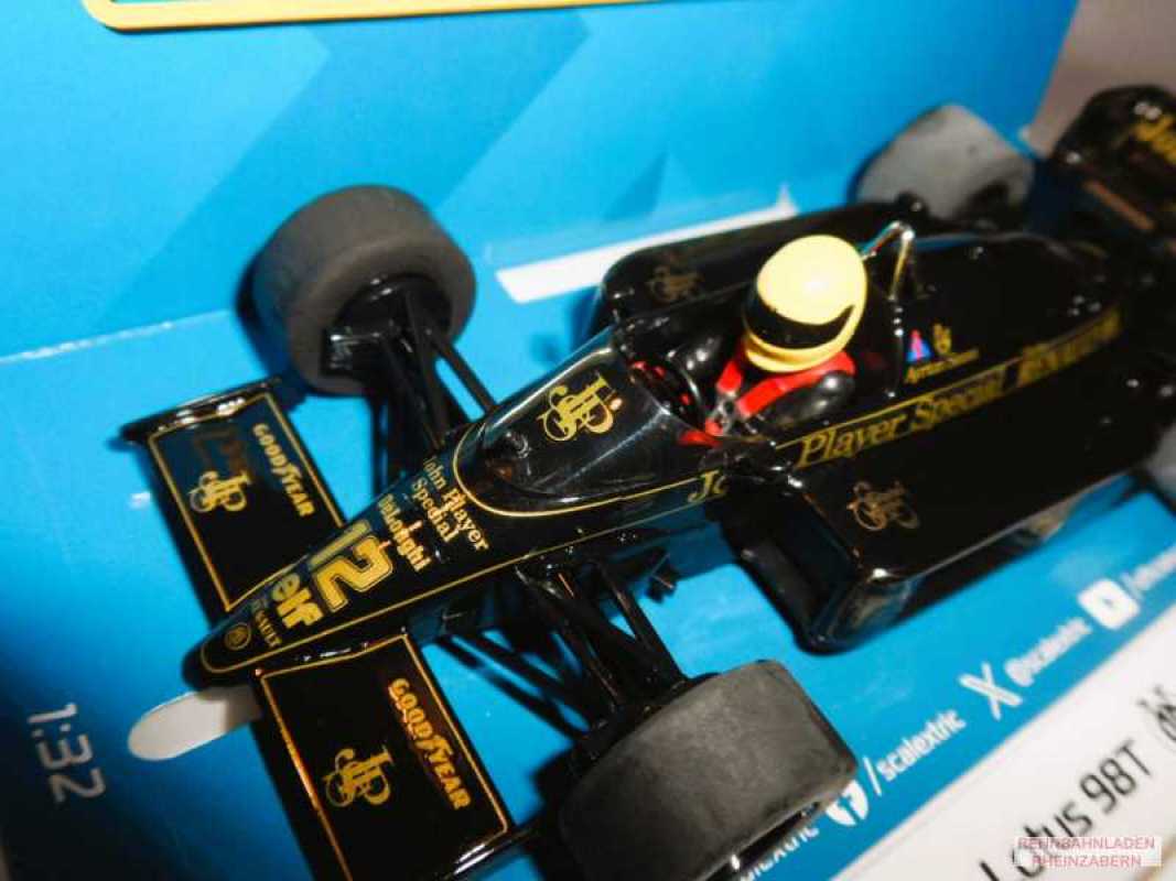 Lotus 98T - Ayrton Senna  GP Saison 1968 in schwrz goldener Lackierung