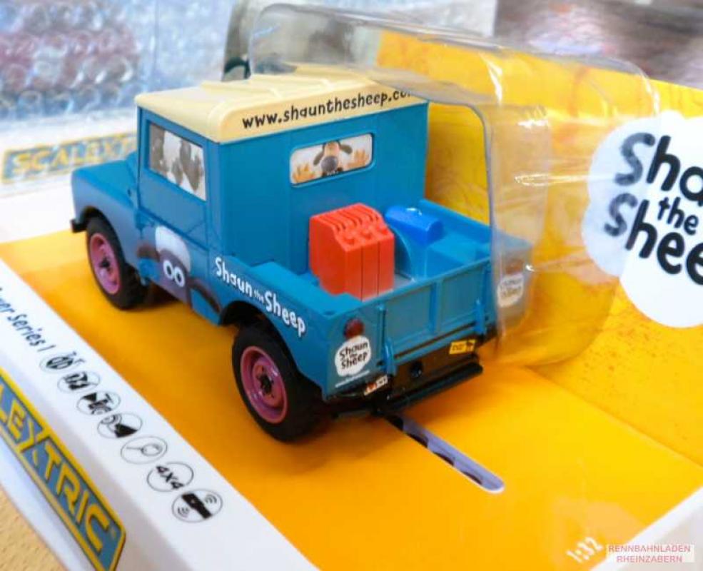 Land Rover Series 1 Filmfahrzeug Saun tha Sheep Scalextric 1:32 C4543