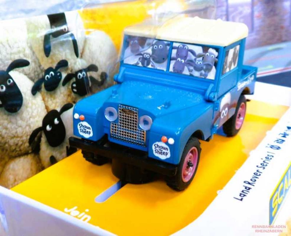 Land Rover Series 1 Filmfahrzeug Saun tha Sheep Scalextric 1:32 C4543
