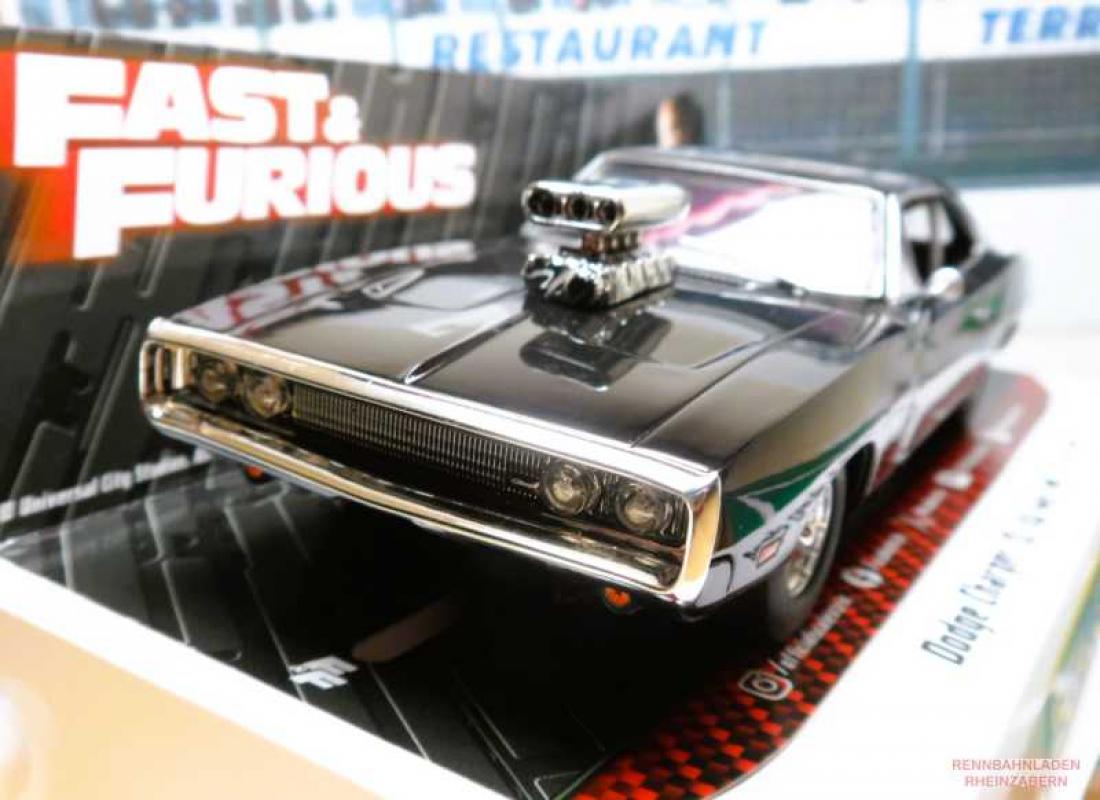 Dodge Charger R/T  Dom Toretto The Fast And The Furious Movie car 1:32 High Detail