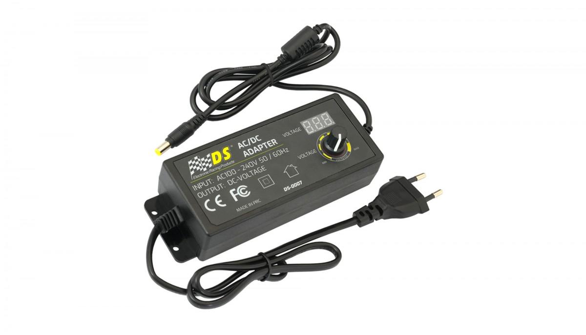 Transformator DS Power 4, Universal-Trafo variabel einstellbar von bis 18 Volt, 4 Ampere (72VA)