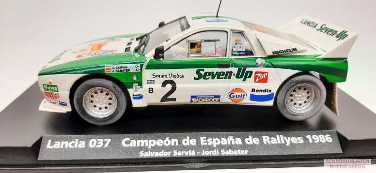 Lancia 037 Rally #2 "seven up" Campeon de Espania de Rallyes 1984 Servio / Sabater