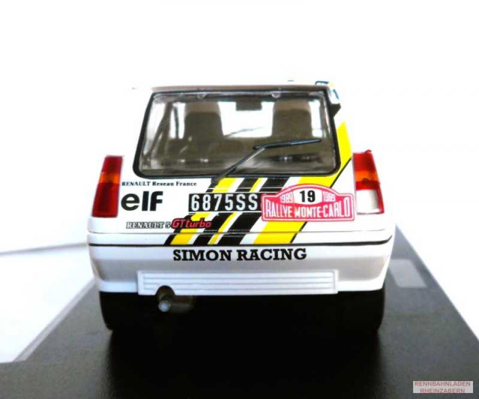 Renault 5 GT Turbo #19 Rallye Monte Carlo 1989 Oreille/Thimonier Fly 1:32 A2059