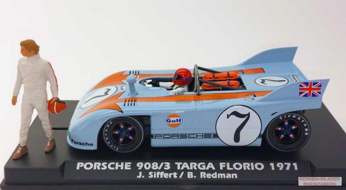 Porsche 908/3 #7 Targa Florio 1971 Siffert / Redman FLY A2065 Slotcar 1:32 analog