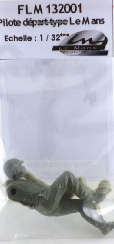 Modellfigur 1:32 Bausatz Rennfahrer 60-70er, sitzend Le Mans Miniatures 1:32 Modellfigur 1:32 Bausatz Rennfahrer 60-70er, sitzend Le Mans Miniatures 1:32