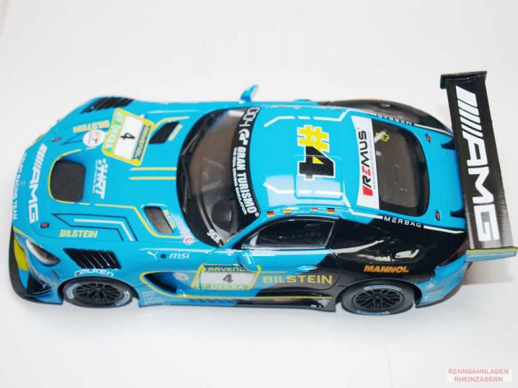 Mercedes AMG GT3  #4Team HTR 24hNürburgring 2024 Bilstein Design SCX Classic 1:32 