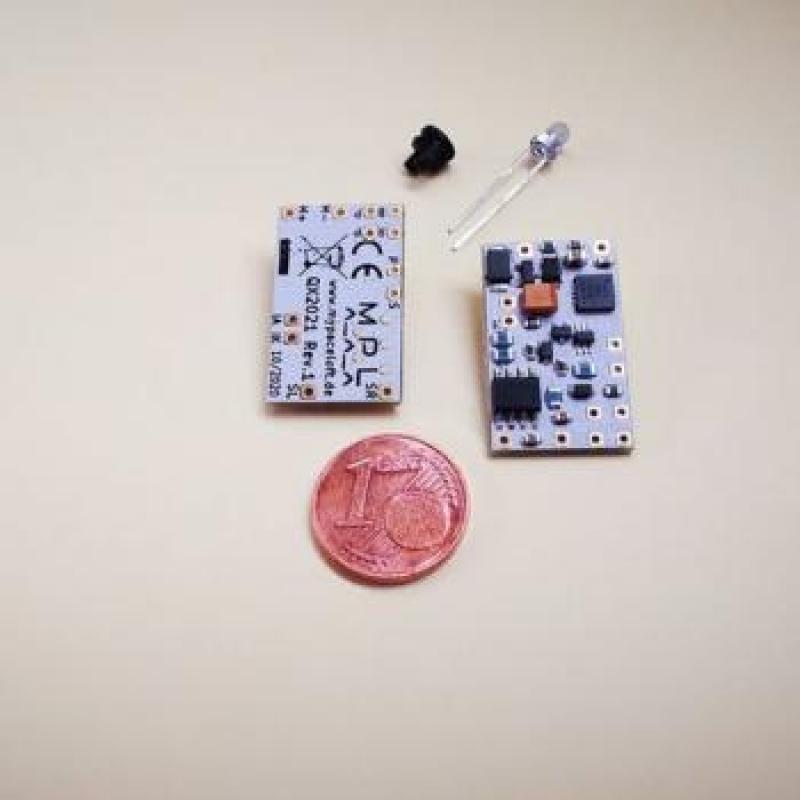 MPL Digital Decoder QX2021 Rev.3 12-18,5V DC inkl. IR-Diode