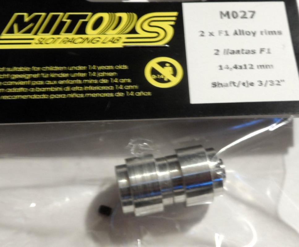 Felge D= 12,0 mm 14,4mm für Formel Fahrzeuge 1:32 für Ache 3/32 