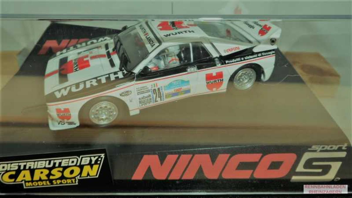 Lancia 037 - #24  Würth Targa Florio Rally 1983 Ninco 50621 1:32 neu in Original Box
