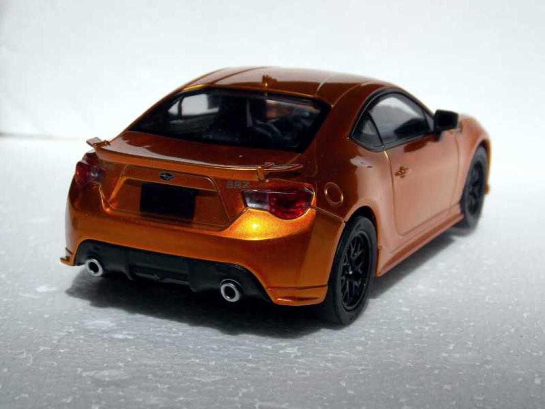 Home Racer POLICAR BRZ GT orangemetallic mit Beleuchtung Policar PCCT01T