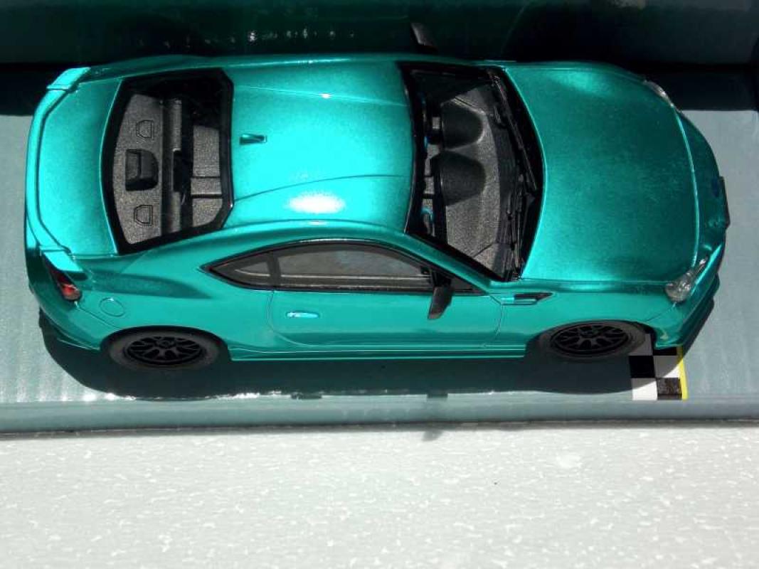 Home Racer POLICAR BRZ GT Cyanmetallic mit Beleuchtung Policar PCCT01U