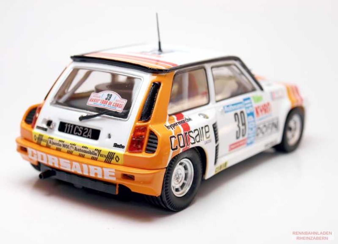 Renault 5 Turbo Tour de Corse 1984 #39  DNF Torre Jean-Claude / de la Foata Patrick  SCX Classic 1:32