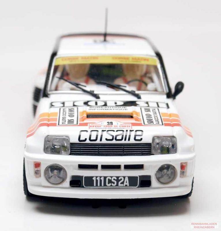 Renault 5 Turbo Tour de Corse 1984 #39  DNF Torre Jean-Claude / de la Foata Patrick  SCX Classic 1:32