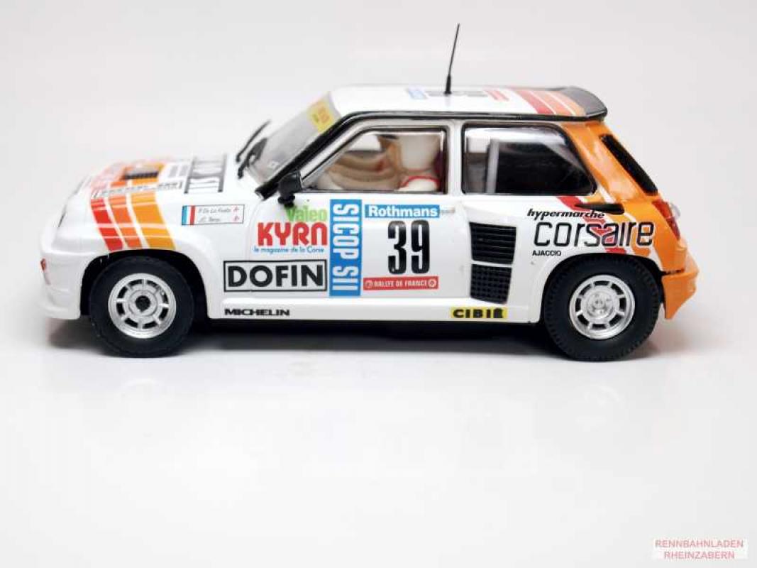 Renault 5 Turbo Tour de Corse 1984 #39  DNF Torre Jean-Claude / de la Foata Patrick  SCX Classic 1:32