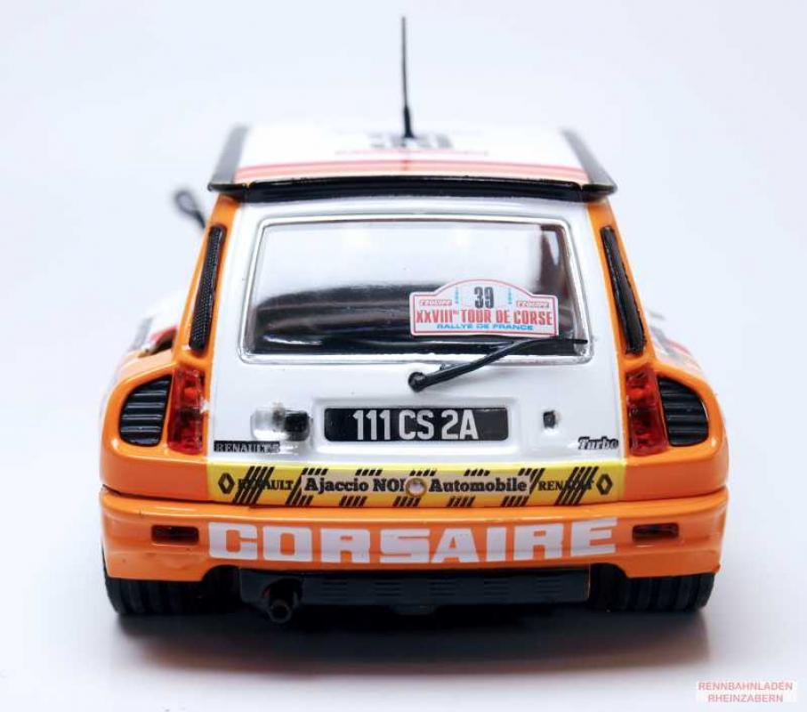 Renault 5 Turbo Tour de Corse 1984 #39  DNF Torre Jean-Claude / de la Foata Patrick  SCX Classic 1:32