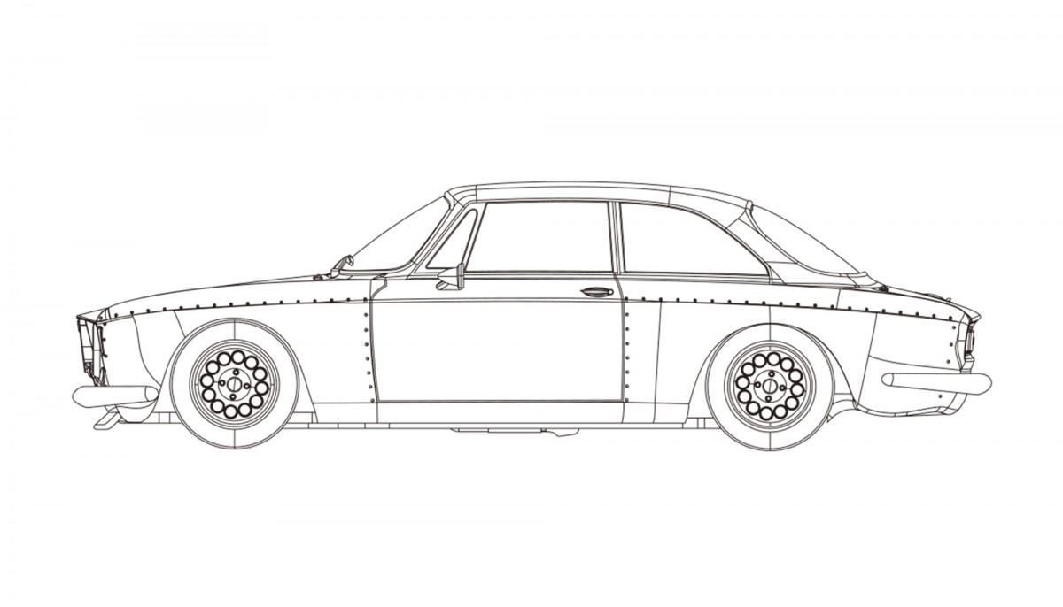 Giulia GTA white Kit RevoSlot 1/32