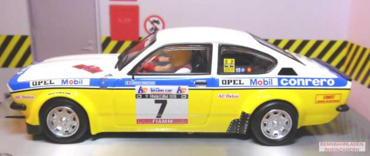 Opel Kadett-C-Coupe GT/E (->78) Conrero Rally Elba 1978 #7 RevoSlot 1/32