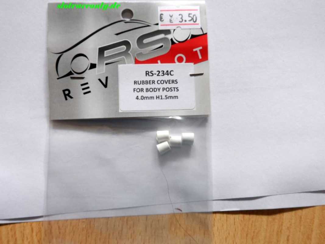 Karosseriemontage REVOSLOT Befestigungshülsen ASR Covers Höhe 1,5mm weiss