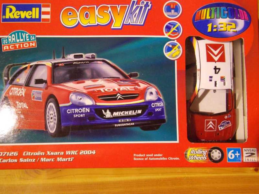 Citroen Xsara WRC 2004 Carlos Sainz / Marc Marti  Kit in 1:32  mit bedruckter Karosserie