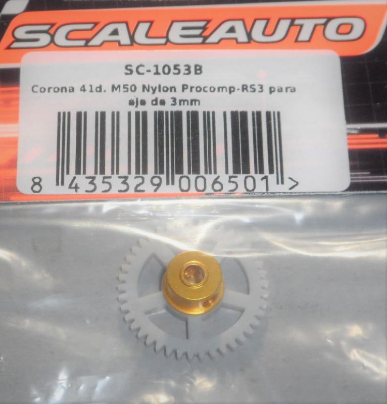 Spurzahnrad 41 Z Procomp RS-3 für 3 mm-Achsen Scaleauto Nylon Spurzahnrad