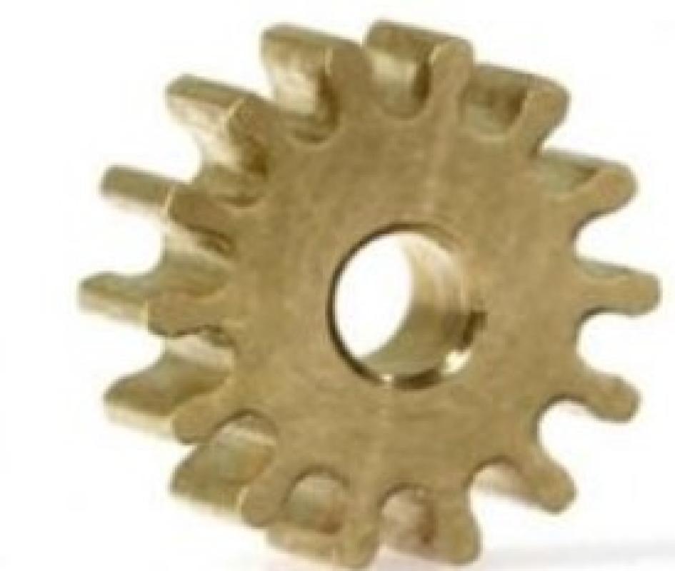 Motorritzel 14 Z (Messing) 2 Stück