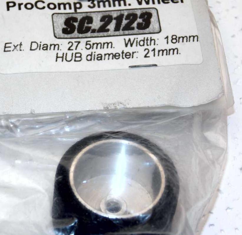 Komplettrad ProComp 1 Ø27.5 x 18 mm-Felge Ø21 mm