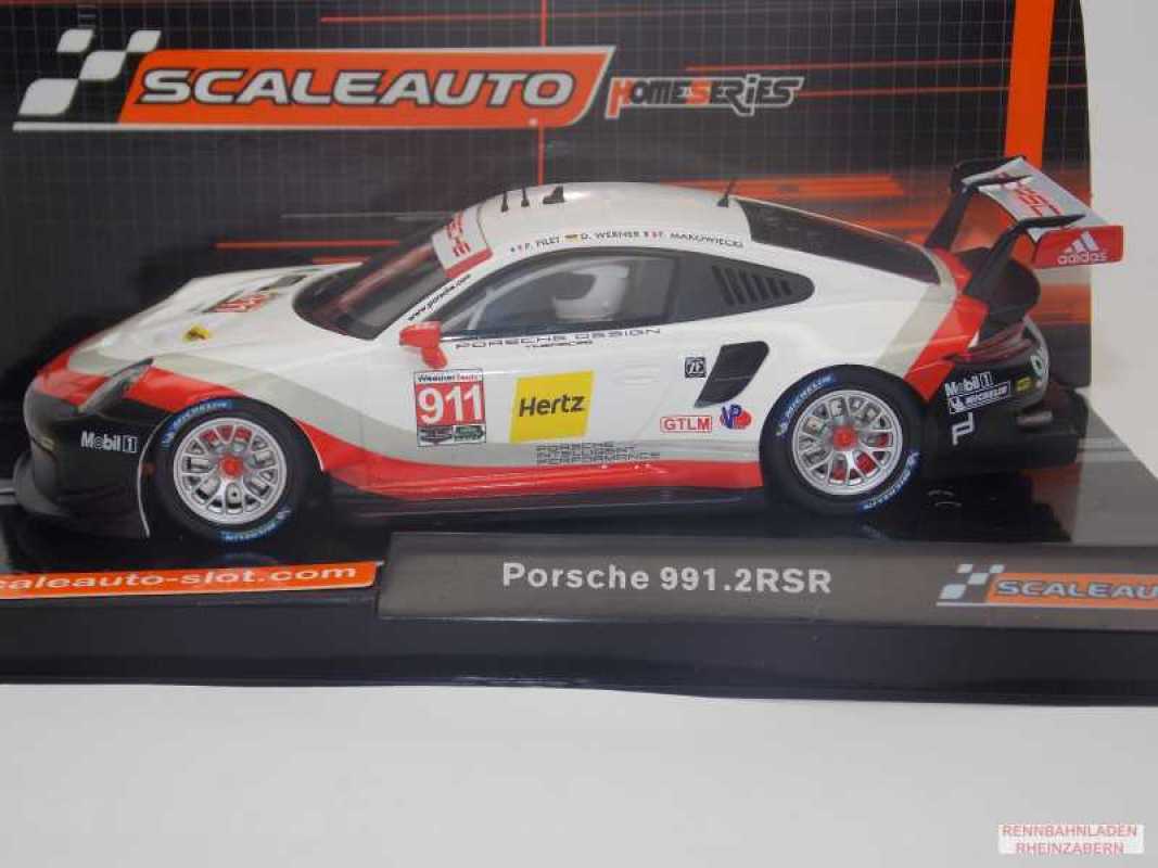 P991.2 GT3 Daytona 2017 No. 911 Slotcar 1:32 analog SCALEAUTO 