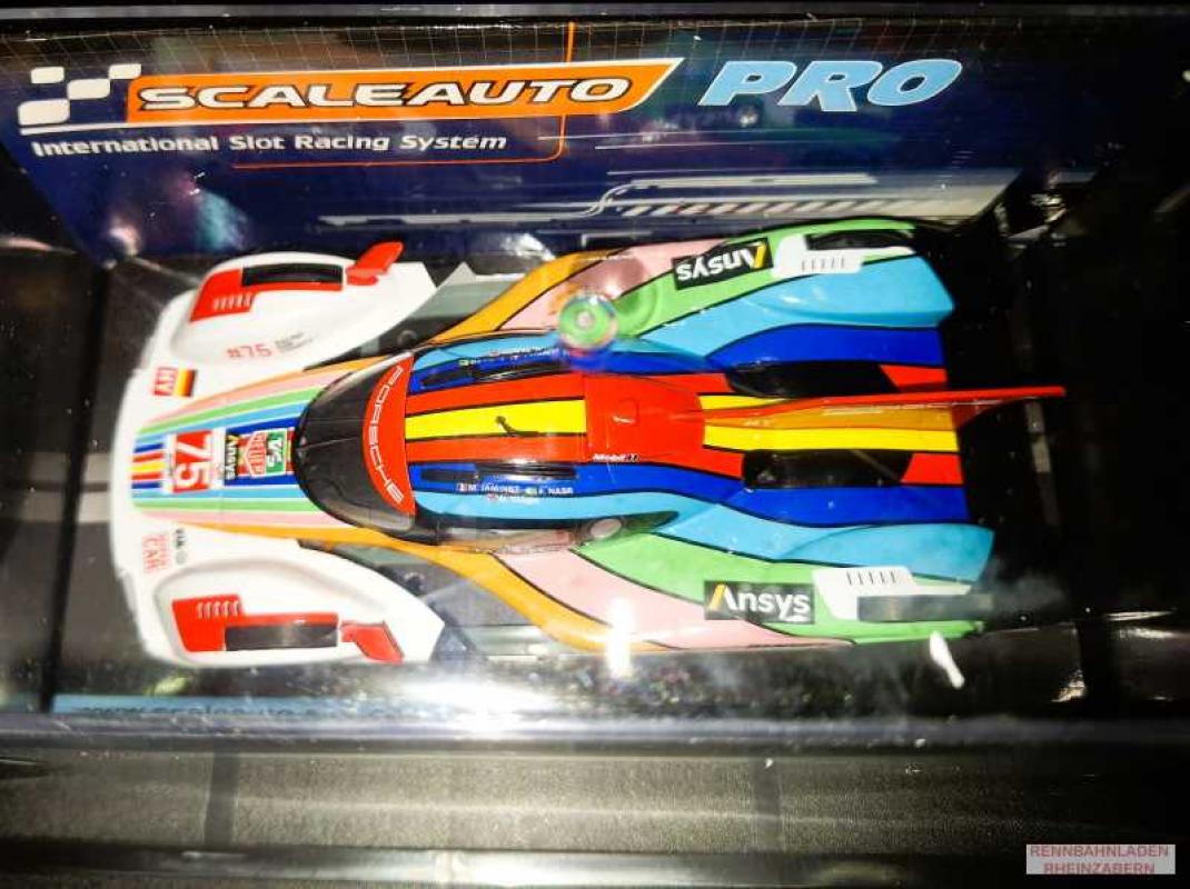 Porsche 963 Hypercar #75 24h Le Mans 2023 rmit PRO RACING 12" Fahrwerk Scaleauto 1/32 SC6334