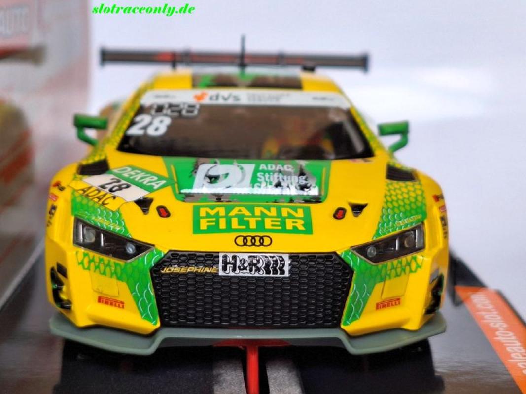 Audi R8 LMS GT3 evo #28  Mamba -design Chassis in R-technik Scaleauto 1:32