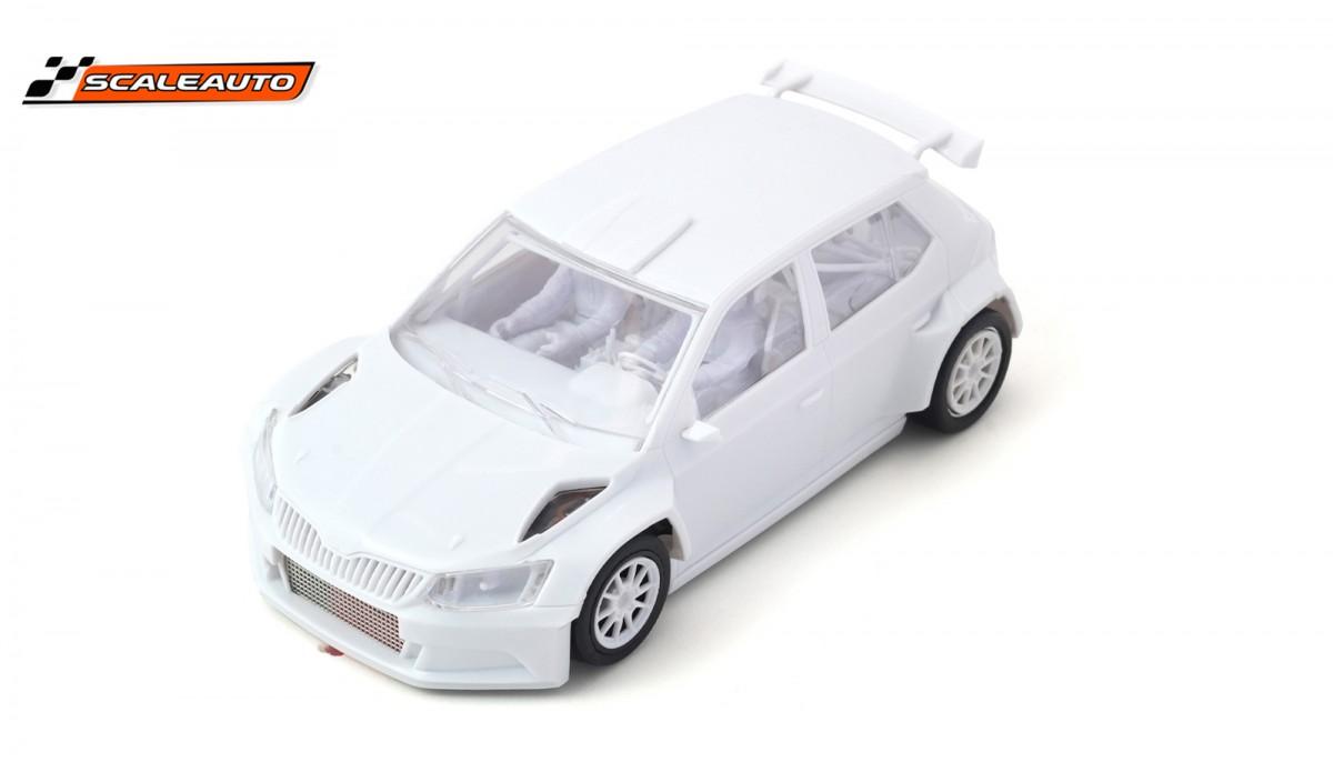 Skoda Fabia RS Rally2 R2 Bausatz 1:32 White Kit