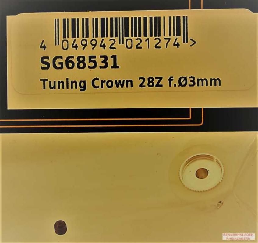 Crown 28Z Tuning für Axle Ø3,0 mm 