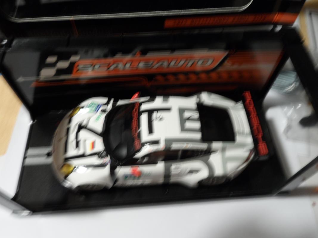 Porsche 991 GT3 RSR Nr.91 Le Mans 2015  Slotcar 1:24 analog Home Series
