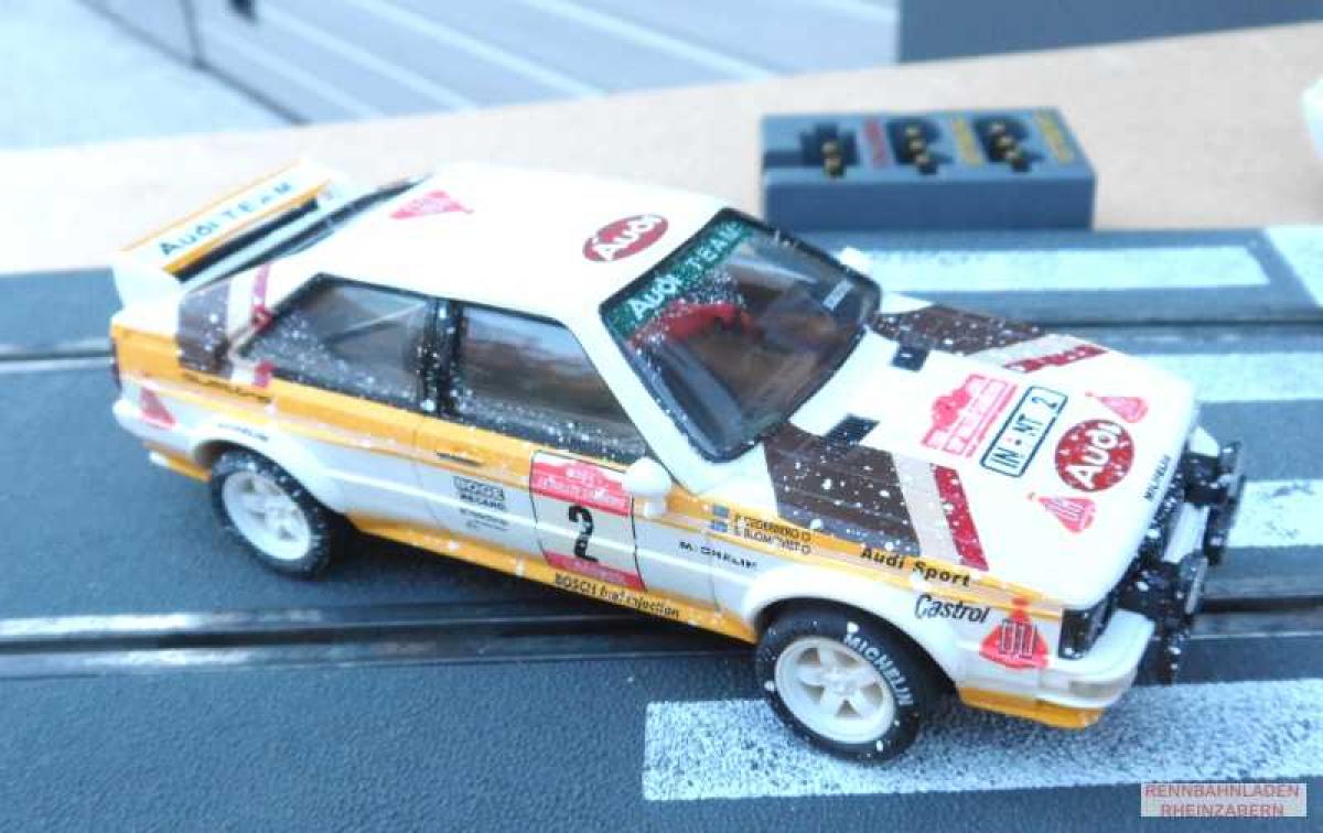 Audi Quattro Urquattro  im Design #2 San Remo 1983 Blomqvist / Cederberg Audi Quattro Urquattro  im Design #2 San Remo 1983 Blomqvist / Cederberg