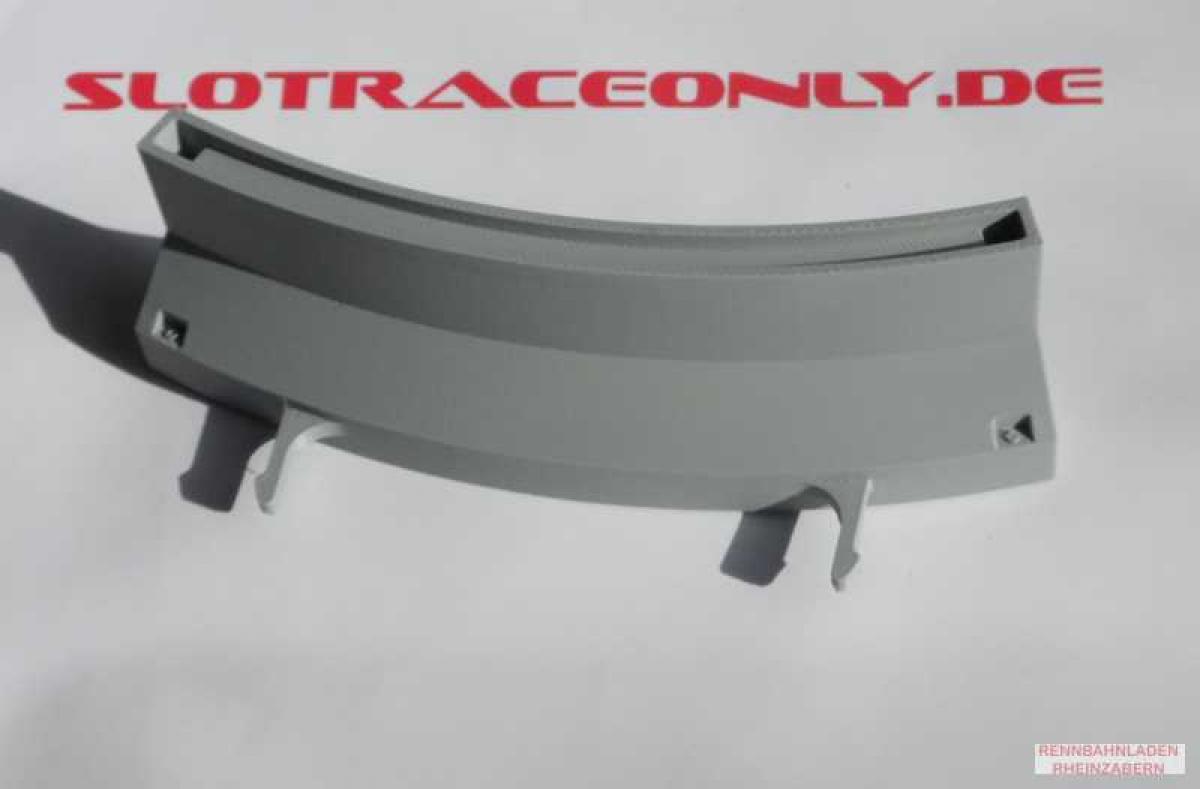 Begrenzungsmauer für Randstreifen innen Kurve 2 grau 3D print 1 Stück