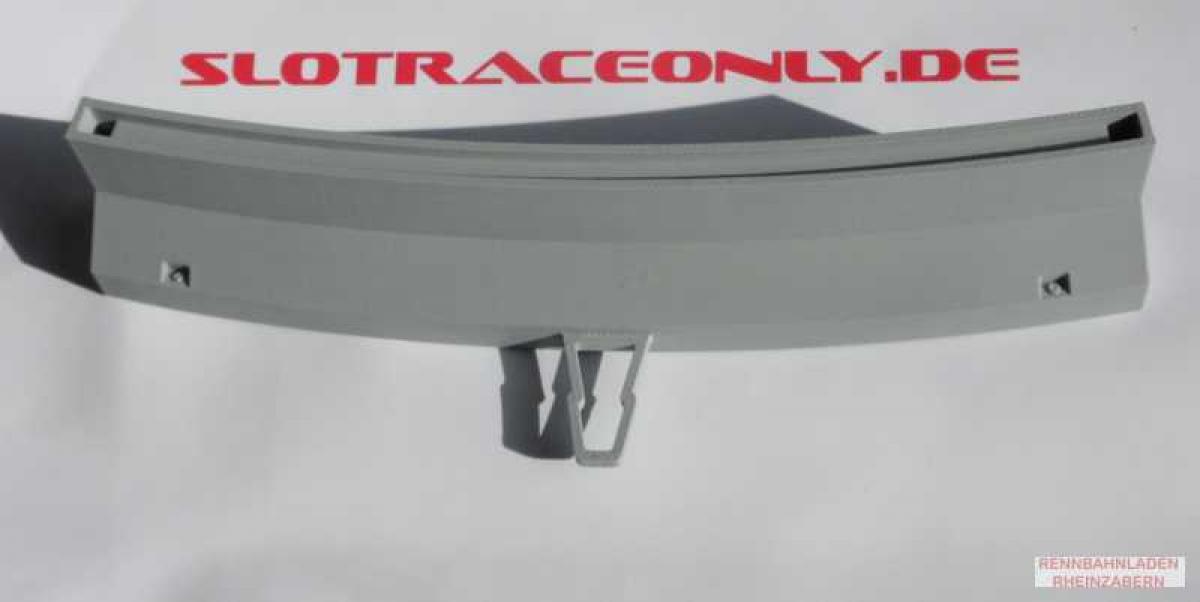 Begrenzungsmauer für Randstreifen innen Kurve 3 grau 3D print 1 Stück