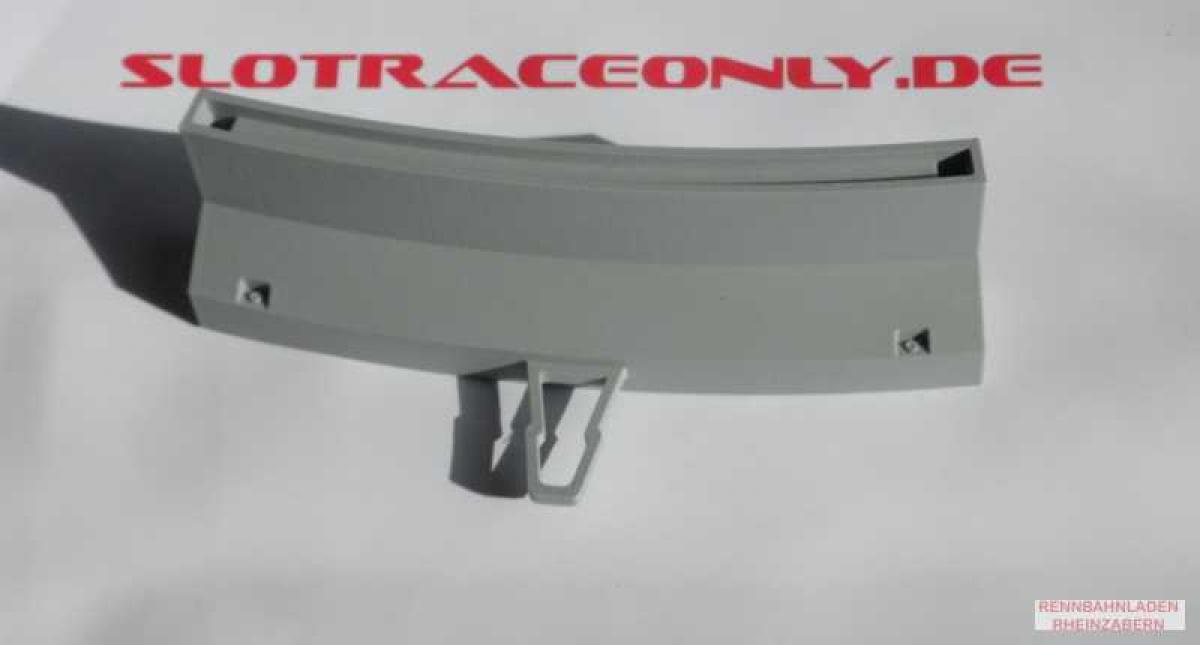 Begrenzungsmauer für Randstreifen innen Kurve 4 grau 3D print 1 Stück