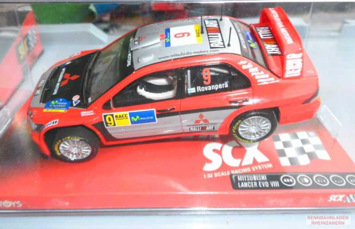 Mitsubishi Lancer EVO8 #9 Rally Catalunia Costa Daurada 2005 Harri Rovanpera/Pietifainen SCX62070  sehr rar!
