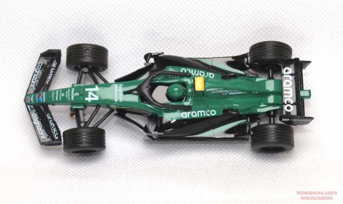 Formel 1 Modell #14 grün ähnlich Aston Martin Fernando Alonso