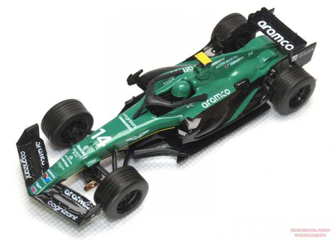 Formel 1 Modell #14 grün ähnlich Aston Martin Fernando Alonso