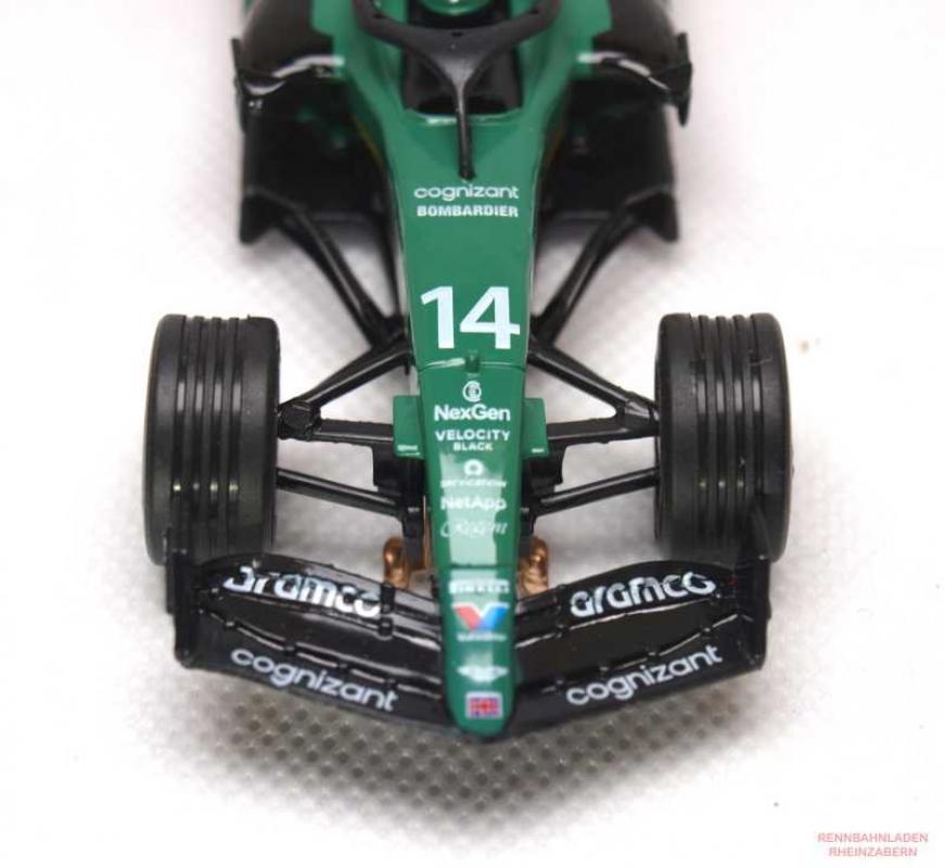 Formel 1 Modell #14 grün ähnlich Aston Martin Fernando Alonso