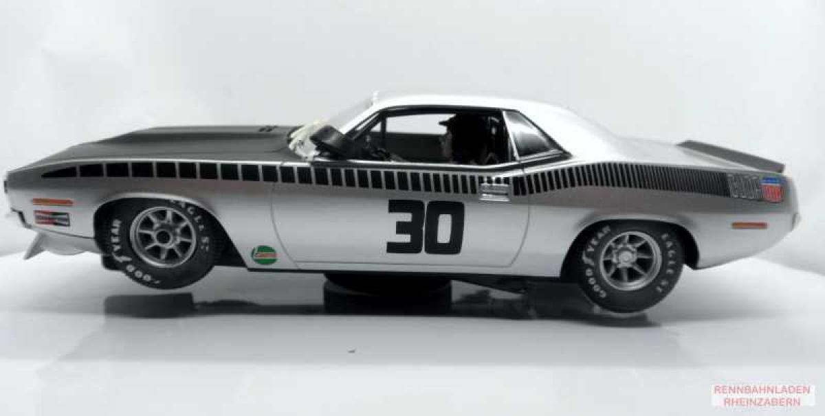 Plymouth Cuda Silver Street Car SCX Advance 1:32 E10432