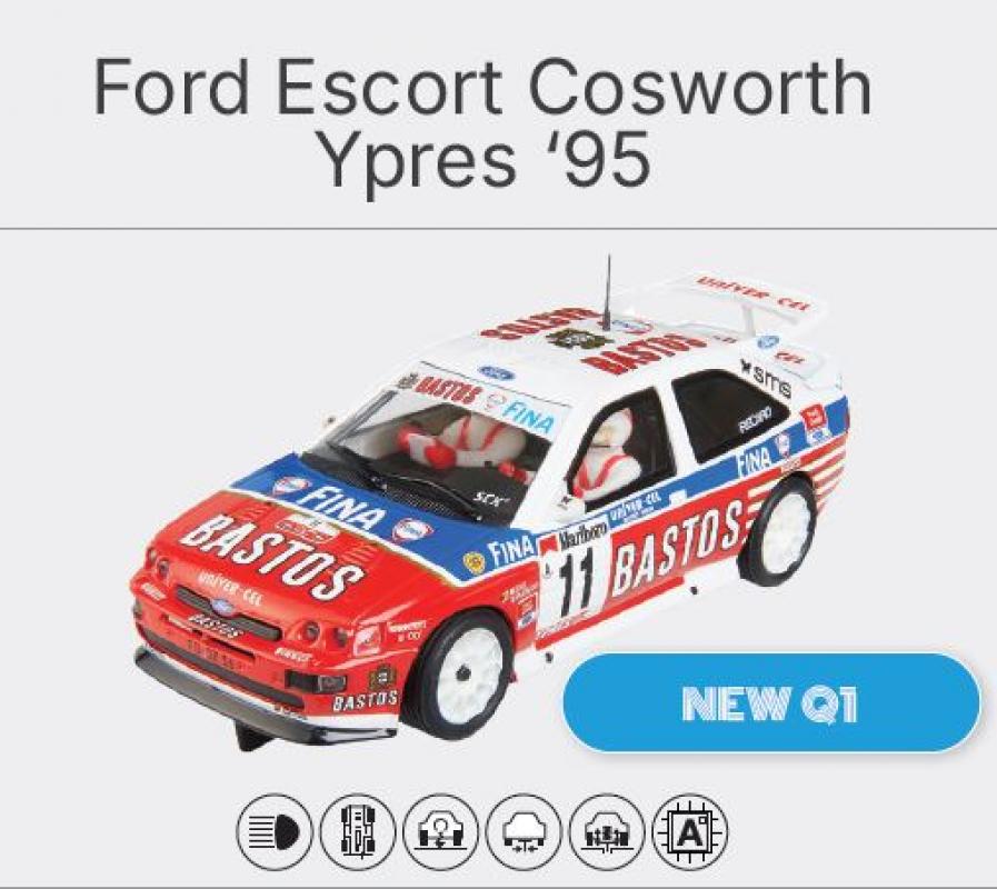 Escort RS Cosworth #11 Rally Ypres 1995 M.Duez/ D.Grataloup SCX Classic1:32
