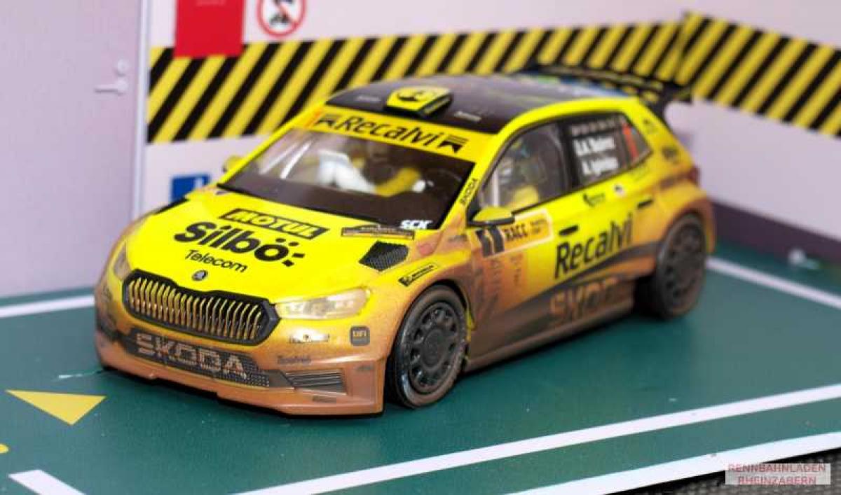 Škoda Fabia RS Rally2 Jose Antonio "Cohete" Suárez / Alberto Iglesias Rally 2023 SCX Advance 1:32