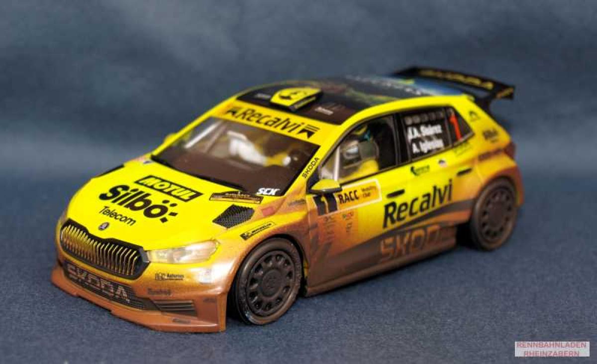 Škoda Fabia RS Rally2 Jose Antonio "Cohete" Suárez / Alberto Iglesias Rally 2023 SCX classic 1:32