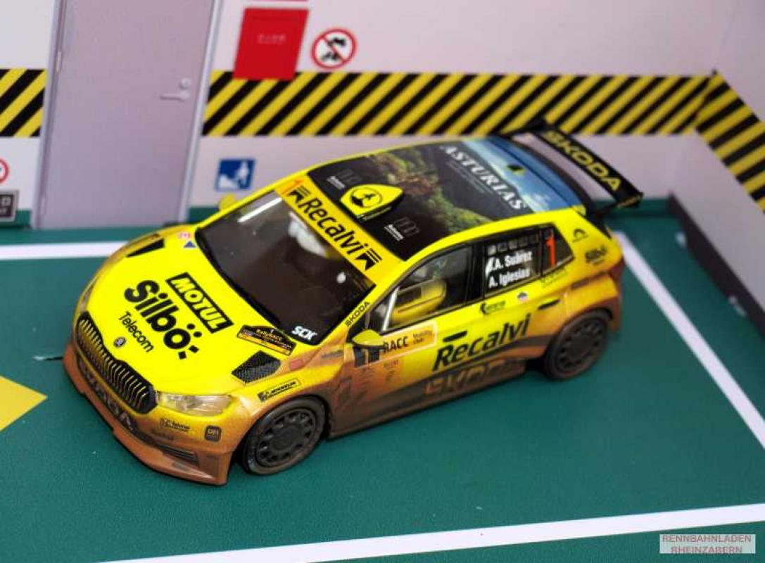 Škoda Fabia RS Rally2 Jose Antonio "Cohete" Suárez / Alberto Iglesias Rally 2023 SCX Advance 1:32