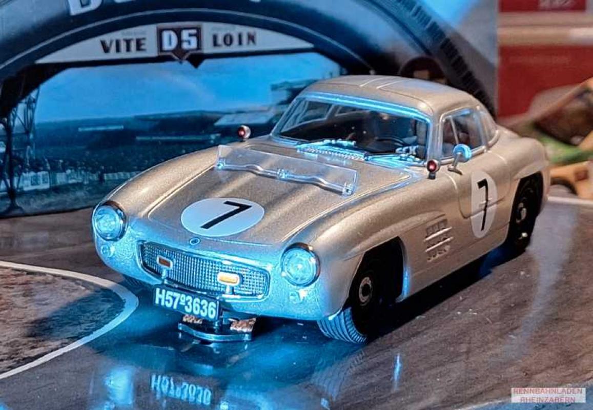 Mercedes-Benz 300 SL Coupe #7 P. Metternich/W. von Einsiedel 24h Le Mans 1956 SCXU10568 limitiertes Sondermodell in Präsentations Box