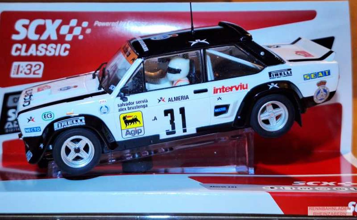 Fiat 131 Abarth #31 Rallye Rally Monte Carlo 1979 Salvador Servia SCX Classic 1:32