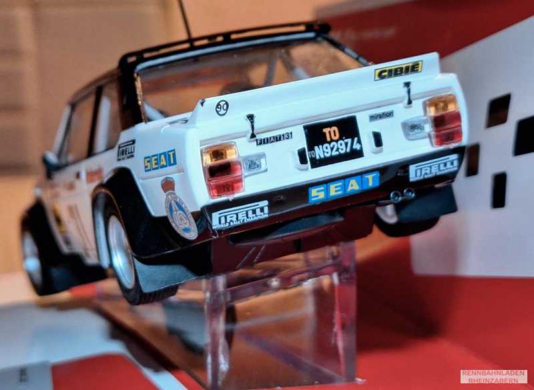 Fiat 131 Abarth #31 Rallye Rally Monte Carlo 1979 Salvador Servia SCX Classic 1:32