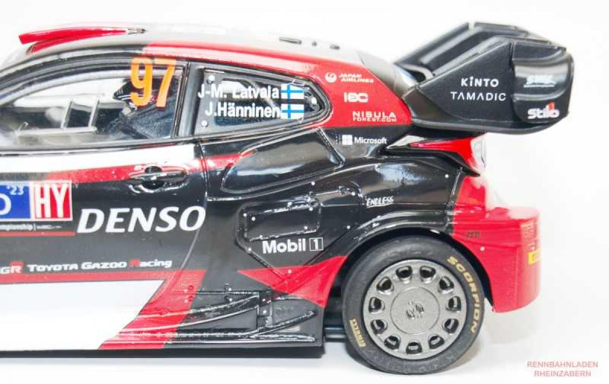 Toyota Yaris Rally1 WRC #97  Rally Finland 2023 J-M Latvala/J.Hänninen SCX Classic / original 1:32